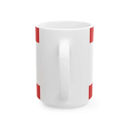 DEU Charlottenburg district Flag (Germany) White Coffee Mug - Go Mug Yourself