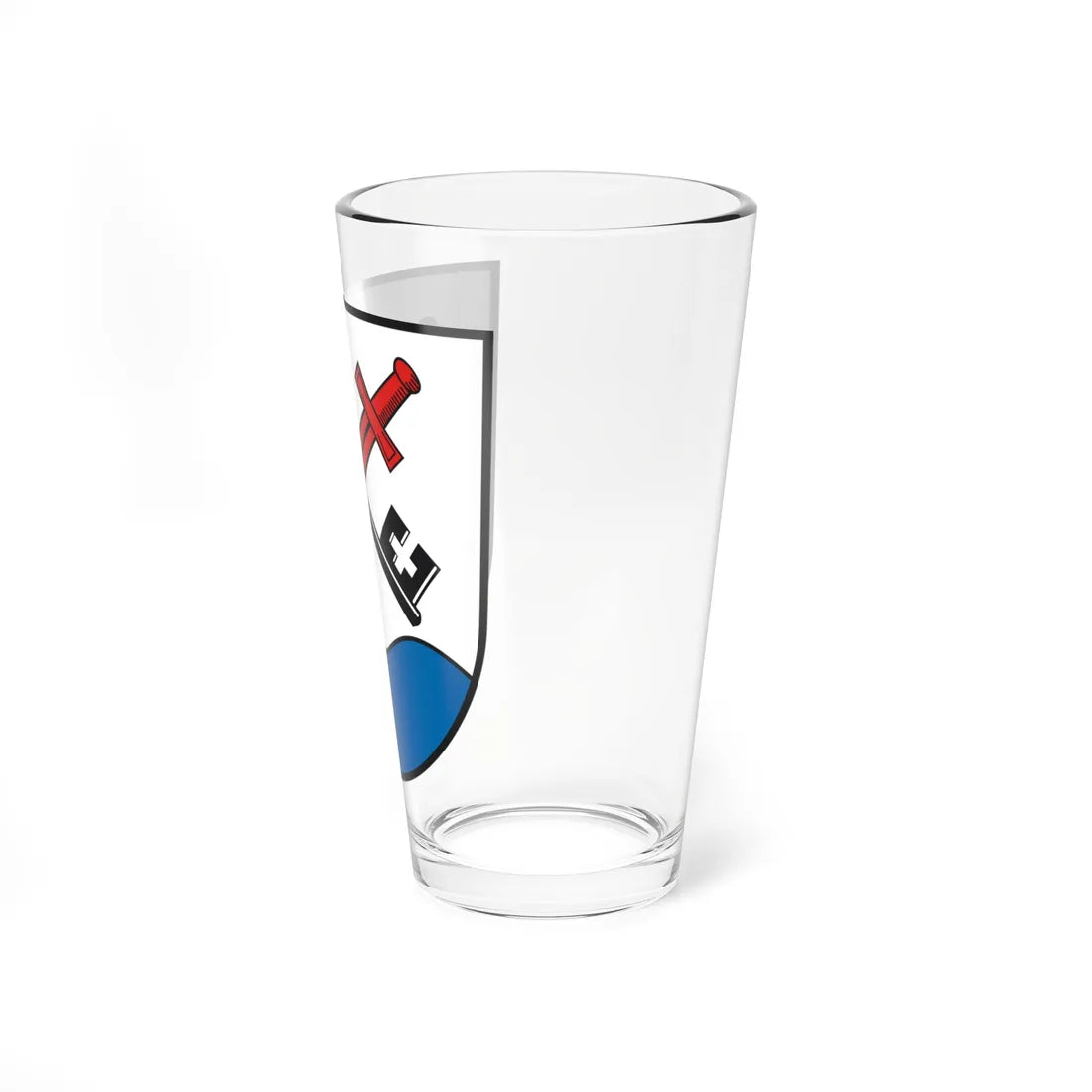 DEU Chieming COA (Germany) (Coat of Arms) Pint Glass 16oz - Go Mug Yourself