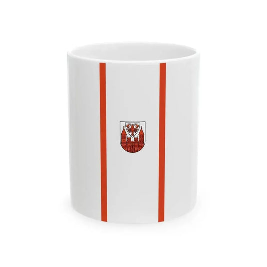DEU Cottbus Banner (Germany) White Coffee Mug 11oz - Go Mug Yourself