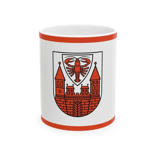 DEU Cottbus Flag (Germany) White Coffee Mug 11oz - Go Mug Yourself
