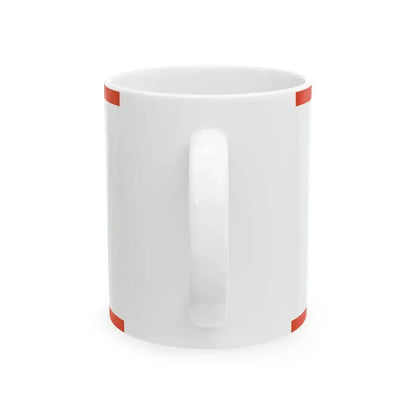 DEU Cottbus Flag (Germany) White Coffee Mug - Go Mug Yourself