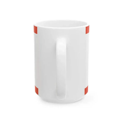 DEU Cottbus Flag (Germany) White Coffee Mug - Go Mug Yourself