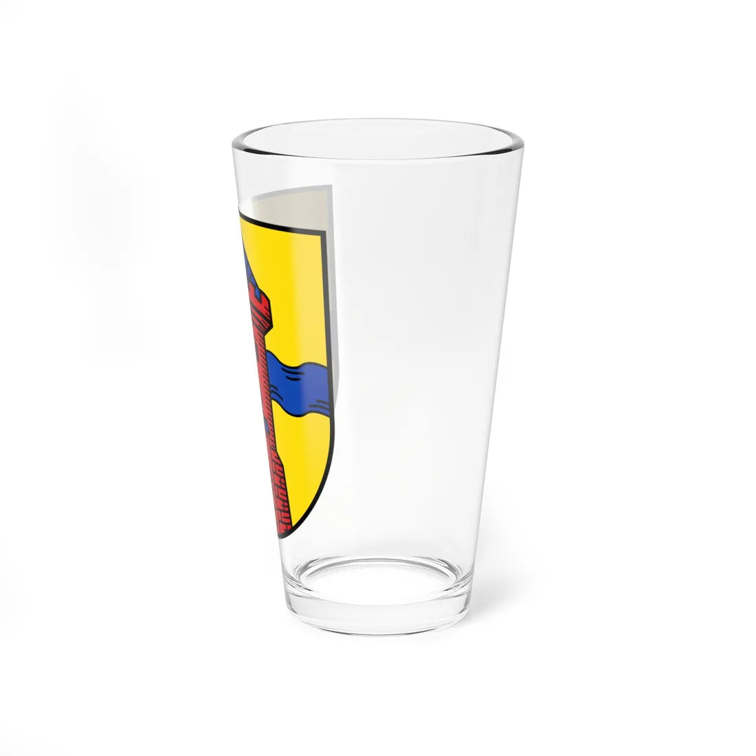DEU Delmenhorst COA (Germany) (Coat of Arms) Pint Glass 16oz - Go Mug Yourself