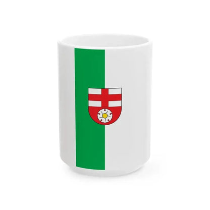 DEU Dieblich Banner (Germany) White Coffee Mug 15oz - Go Mug Yourself