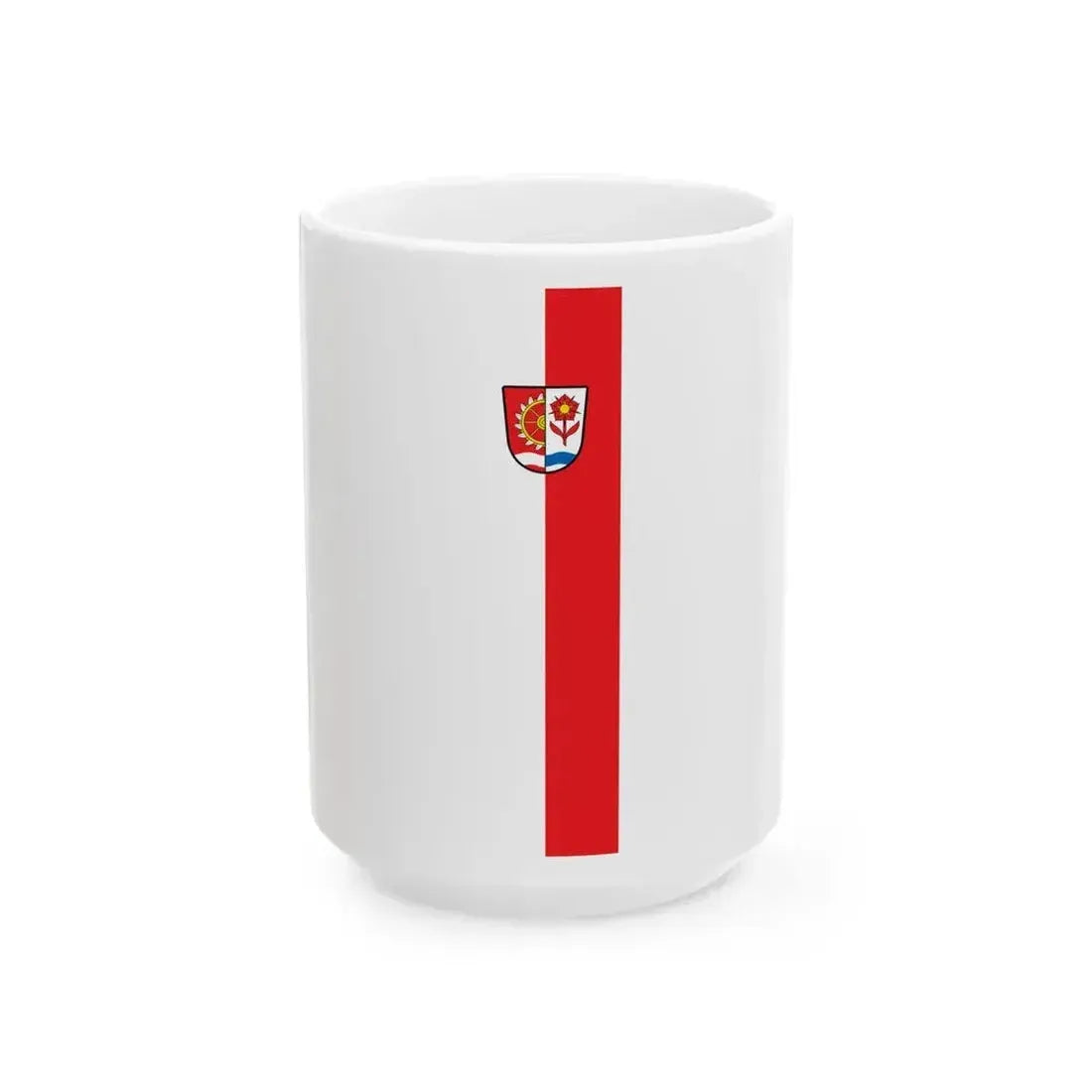 DEU Diedorf Banner (Germany) White Coffee Mug 15oz - Go Mug Yourself