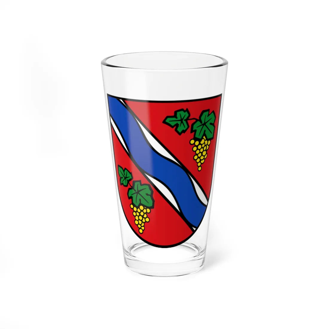 DEU Dietzenbach COA (Germany) (Coat of Arms) Pint Glass 16oz 16oz - Go Mug Yourself