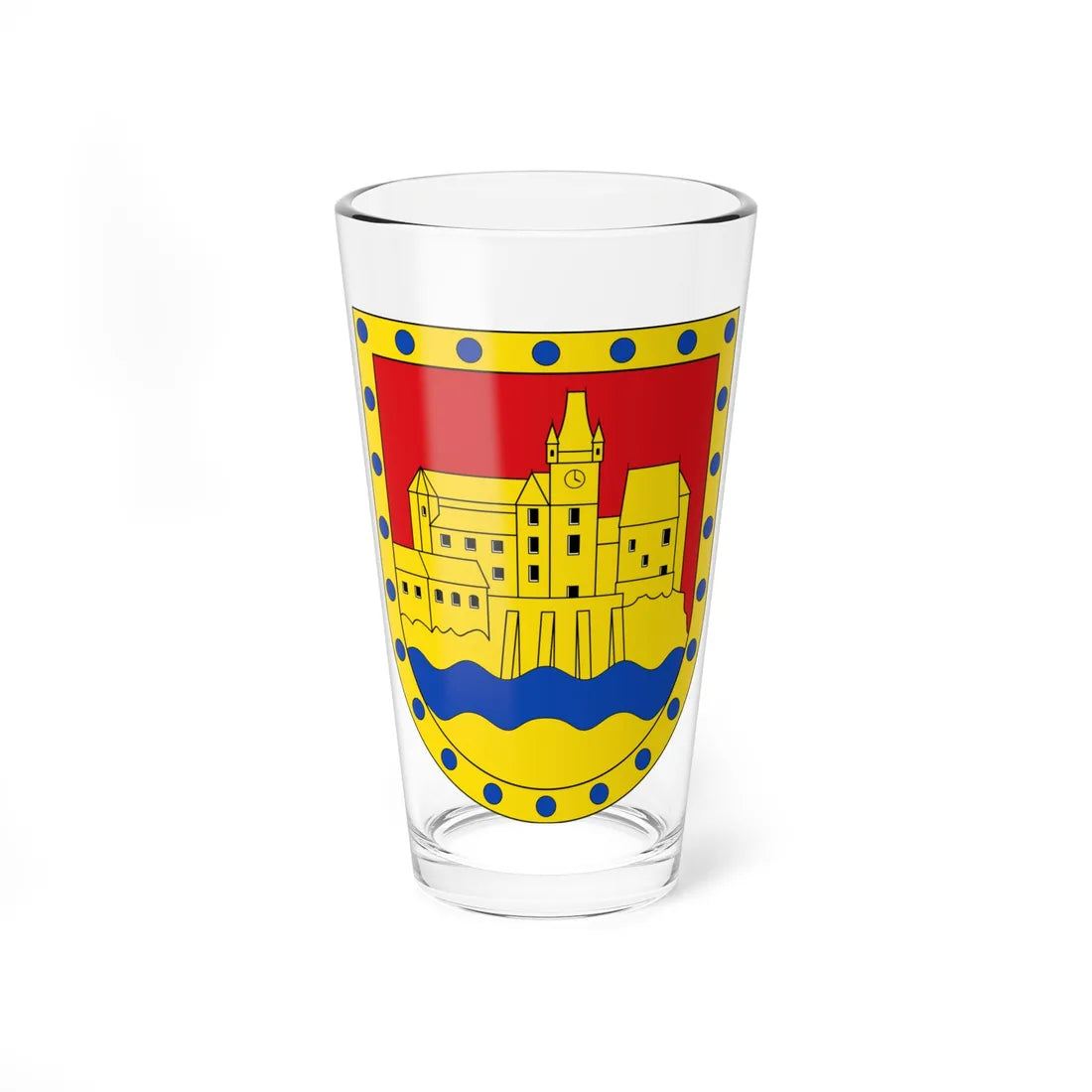 DEU Diez VG COA (Germany) (Coat of Arms) Pint Glass 16oz 16oz - Go Mug Yourself