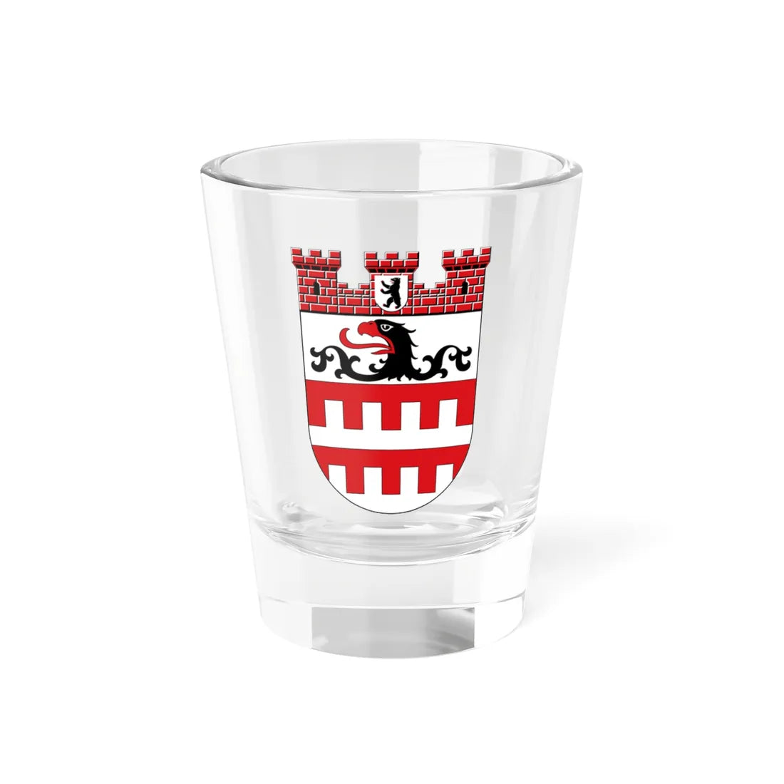 DEU District Steglitz COA (Germany) (Coat of Arms) Shot Glass 1.5oz 1.5oz - Go Mug Yourself
