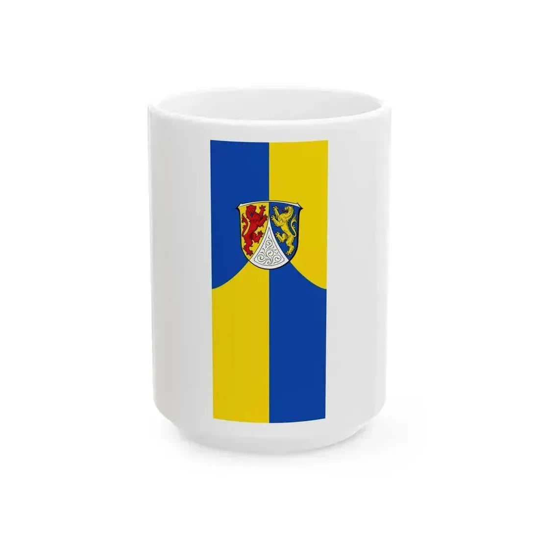 DEU Dornburg Banner (Germany) White Coffee Mug 15oz - Go Mug Yourself