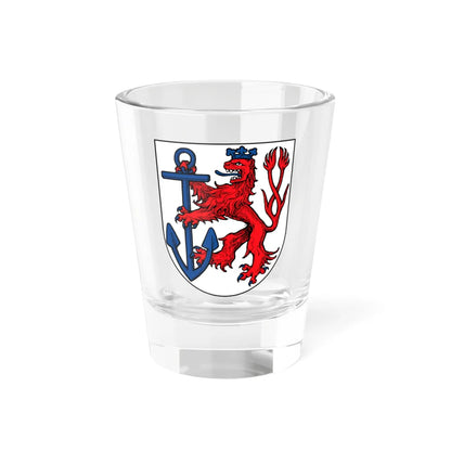 DEU Düsseldorf COA (Germany) (Coat of Arms) Shot Glass 1.5oz 1.5oz - Go Mug Yourself