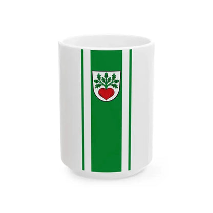 DEU Egelsbach Banner (Germany) White Coffee Mug 15oz - Go Mug Yourself