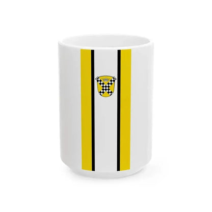 DEU Elbtal Banner (Germany) White Coffee Mug 15oz - Go Mug Yourself