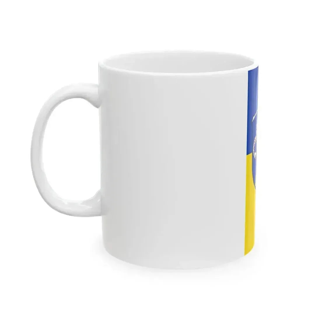 DEU Elz Banner (Germany) White Coffee Mug - Go Mug Yourself