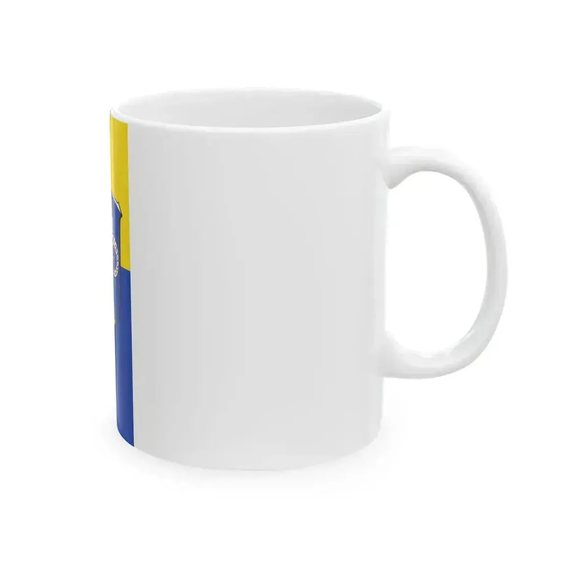 DEU Elz Banner (Germany) White Coffee Mug - Go Mug Yourself