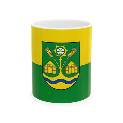 DEU Emtinghausen Flag (Germany) White Coffee Mug 11oz - Go Mug Yourself