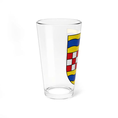 DEU Ennepe-Ruhr-Kreis COA (Germany) (Coat of Arms) Pint Glass 16oz - Go Mug Yourself