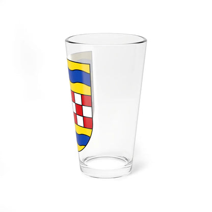 DEU Ennepe-Ruhr-Kreis COA (Germany) (Coat of Arms) Pint Glass 16oz - Go Mug Yourself