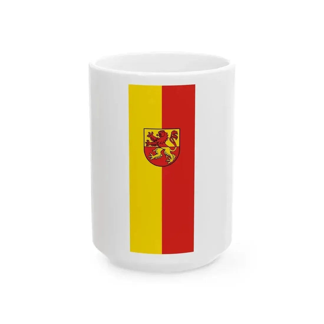 DEU Erbach Banner (Germany) White Coffee Mug 15oz - Go Mug Yourself