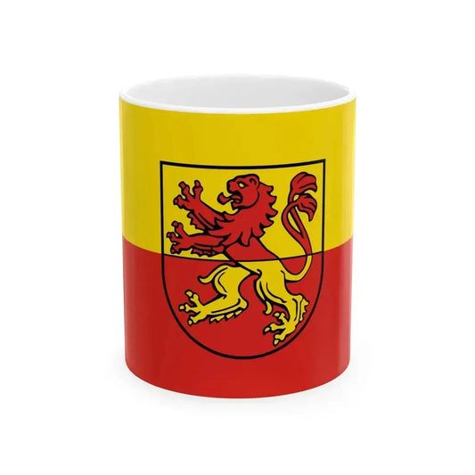 DEU Erbach Flag (Germany) White Coffee Mug 11oz - Go Mug Yourself