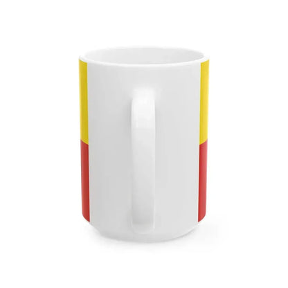 DEU Erbach Flag (Germany) White Coffee Mug - Go Mug Yourself