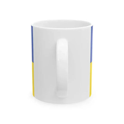 DEU Erda Flag (Germany) White Coffee Mug - Go Mug Yourself