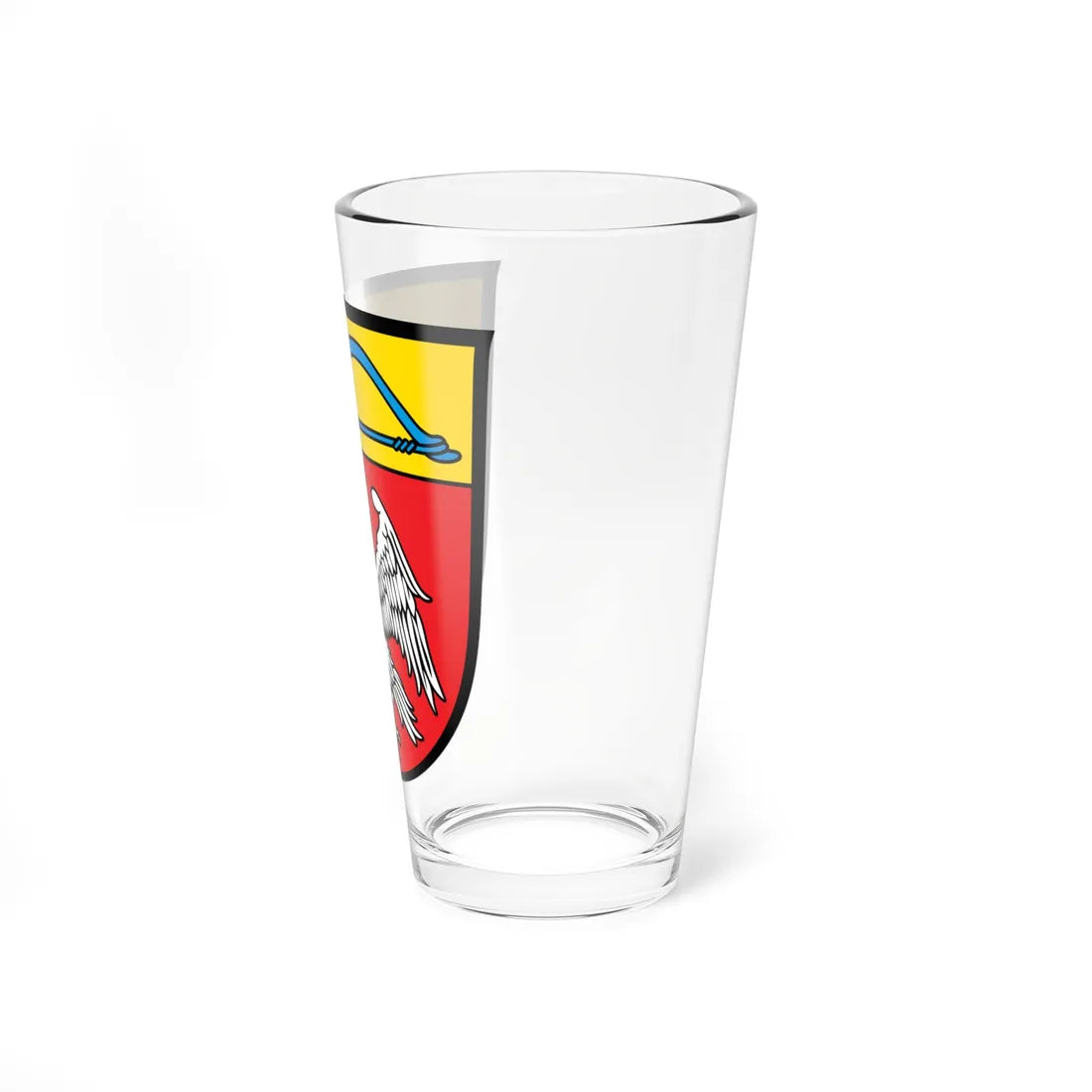 DEU Falkenberg Niederbayern COA (Germany) (Coat of Arms) Pint Glass 16oz - Go Mug Yourself