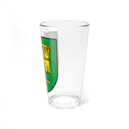 DEU Feldstetten COA (Germany) (Coat of Arms) Pint Glass 16oz - Go Mug Yourself