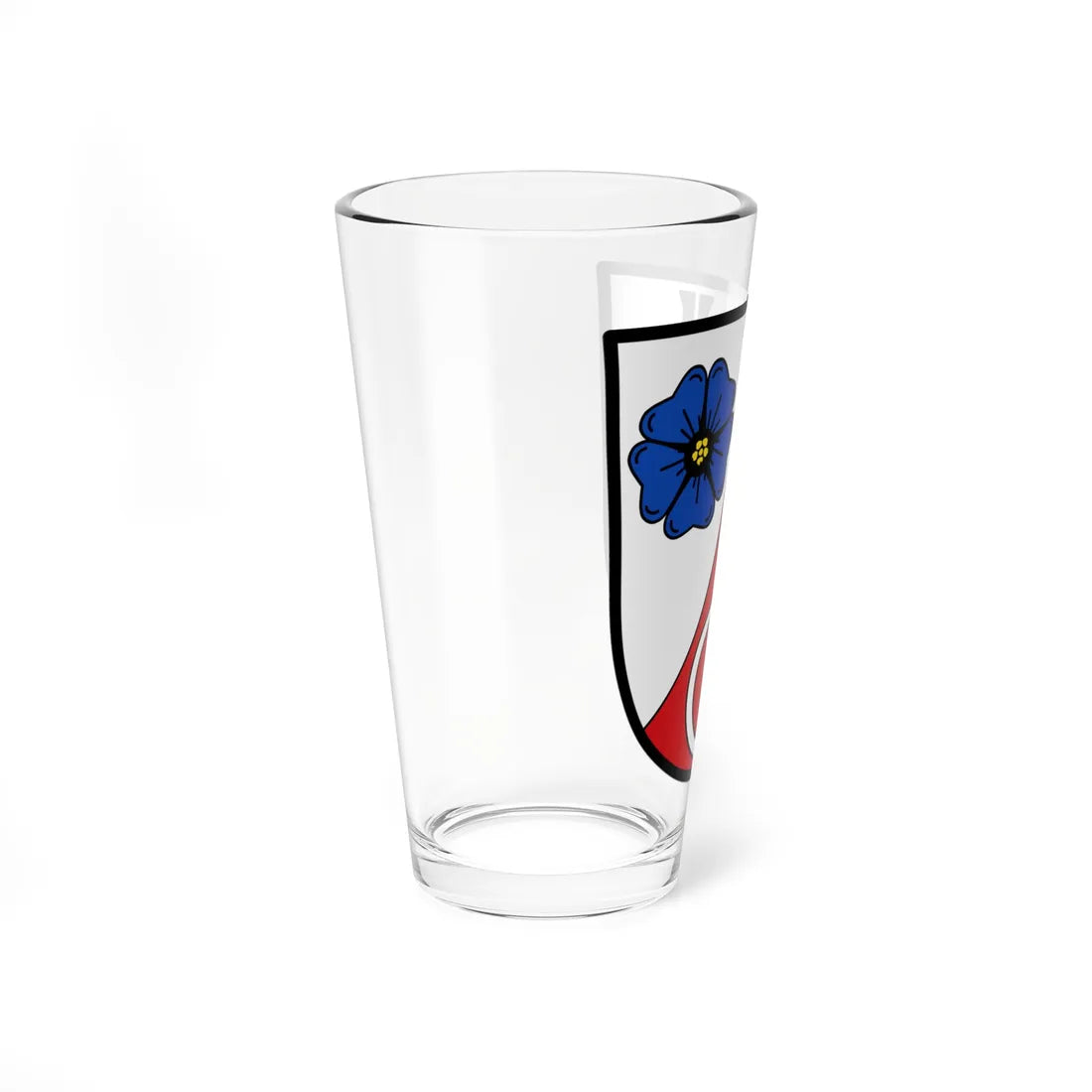 DEU Flachslanden COA (Germany) (Coat of Arms) Pint Glass 16oz - Go Mug Yourself