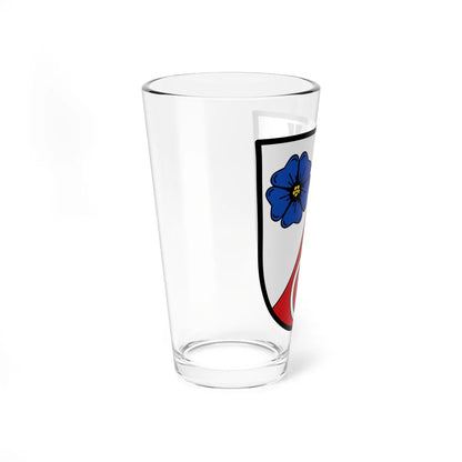 DEU Flachslanden COA (Germany) (Coat of Arms) Pint Glass 16oz - Go Mug Yourself