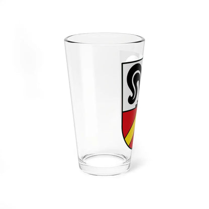 DEU Forheim Schwaben COA (Germany) (Coat of Arms) Pint Glass 16oz - Go Mug Yourself