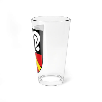 DEU Forheim Schwaben COA (Germany) (Coat of Arms) Pint Glass 16oz - Go Mug Yourself
