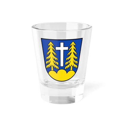 DEU Forstinning COA (Germany) (Coat of Arms) Shot Glass 1.5oz 1.5oz - Go Mug Yourself