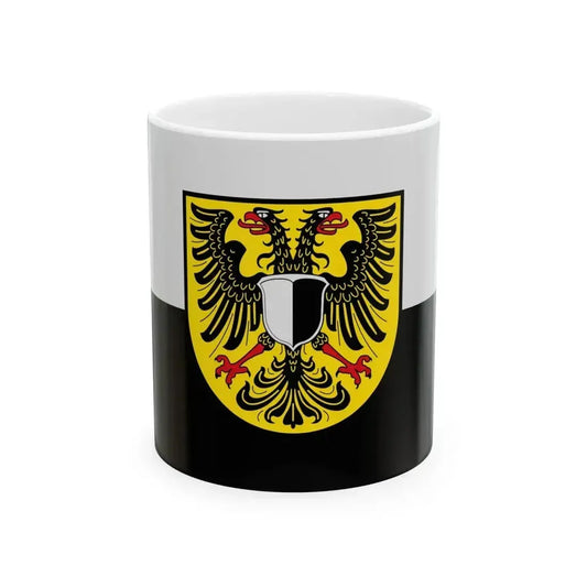 DEU Friedberg Hessen Flag (Germany) White Coffee Mug 11oz - Go Mug Yourself