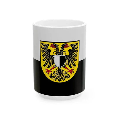 DEU Friedberg Hessen Flag (Germany) White Coffee Mug 15oz - Go Mug Yourself