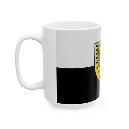 DEU Friedberg Hessen Flag (Germany) White Coffee Mug - Go Mug Yourself