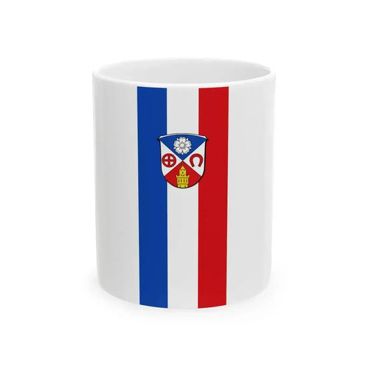 DEU Friedrichsdorf Banner (Germany) White Coffee Mug 11oz - Go Mug Yourself