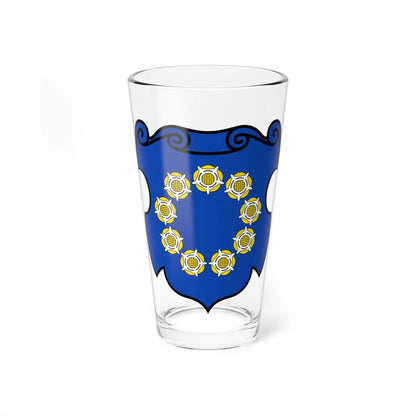 DEU Friedrichsdorf Friedrichsdorf COA (Germany) (Coat of Arms) Pint Glass 16oz 16oz - Go Mug Yourself