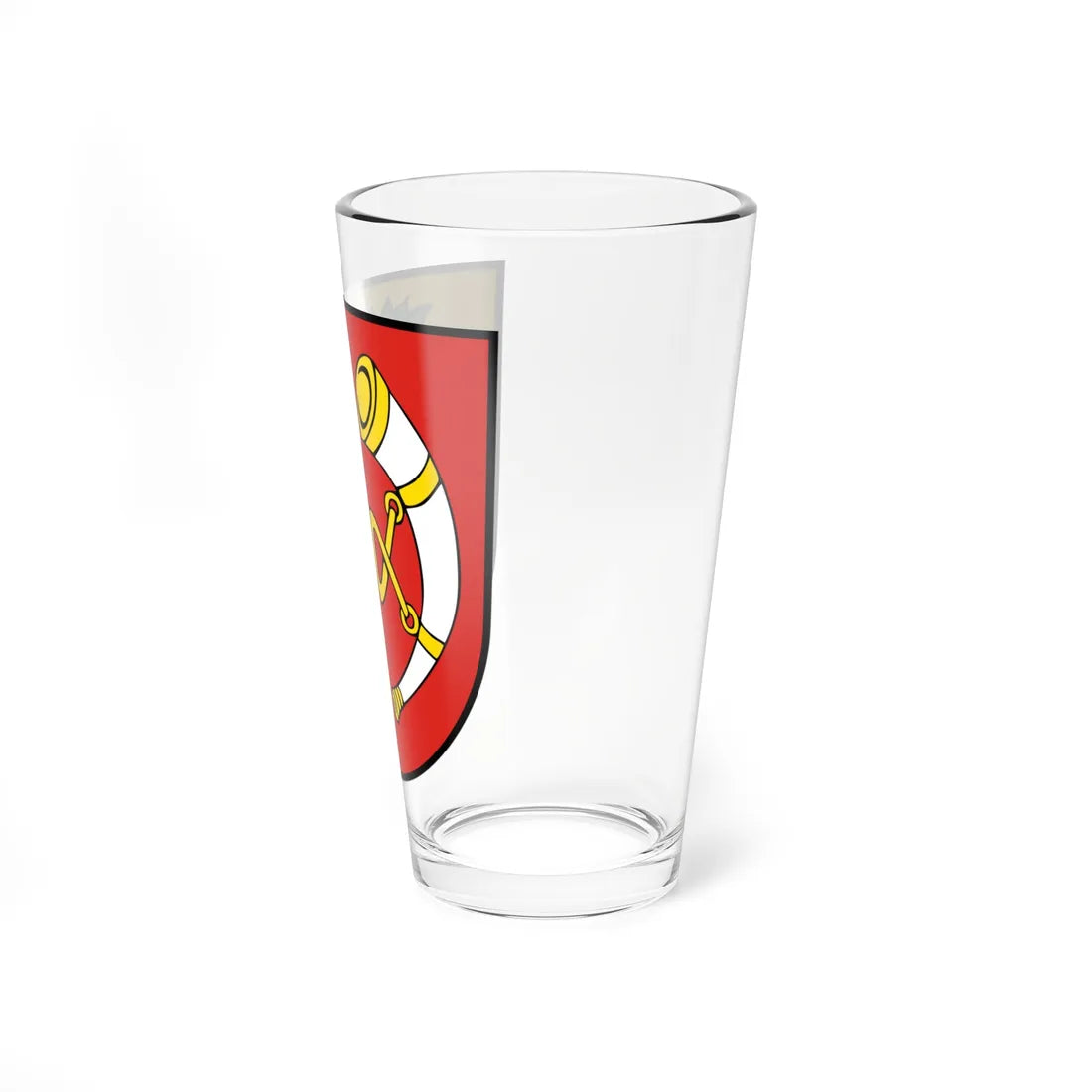 DEU Friedrichshafen COA (Germany) (Coat of Arms) Pint Glass 16oz - Go Mug Yourself