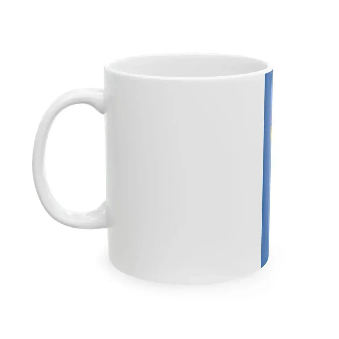 DEU Friedrichsthal Banner Saarland (Germany) White Coffee Mug - Go Mug Yourself