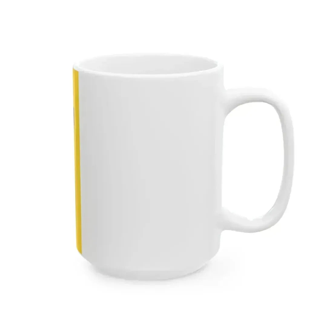 DEU Friedrichsthal Banner Saarland (Germany) White Coffee Mug - Go Mug Yourself