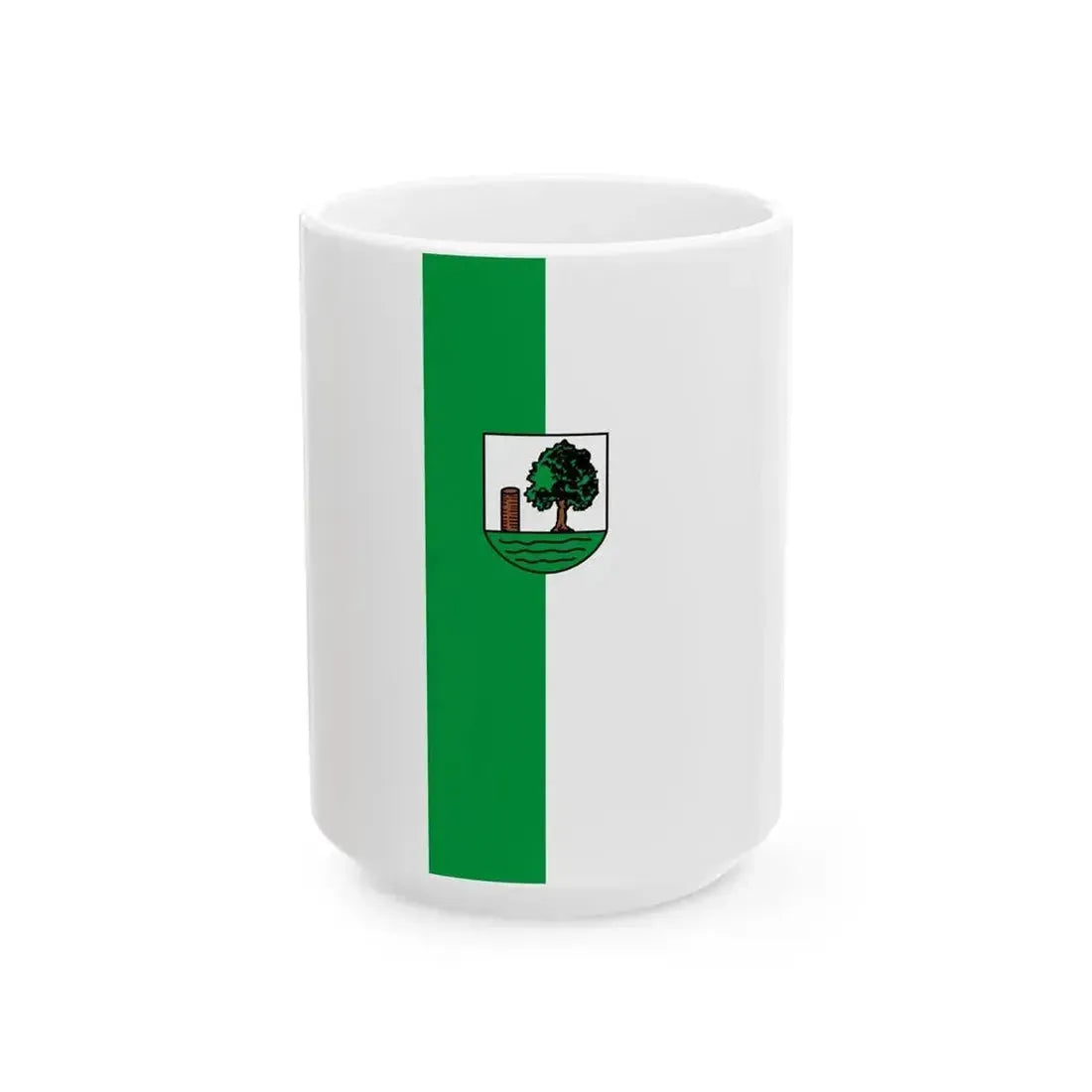 DEU Gaiberg Banner (Germany) White Coffee Mug 15oz - Go Mug Yourself