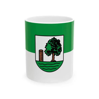 DEU Gaiberg Flag (Germany) White Coffee Mug 11oz - Go Mug Yourself