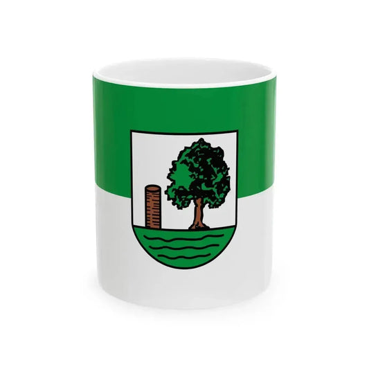 DEU Gaiberg Flag (Germany) White Coffee Mug 11oz - Go Mug Yourself