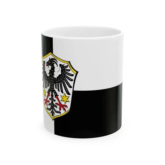 DEU Gemuenden Wohra Flag (Germany) White Coffee Mug 11oz - Go Mug Yourself