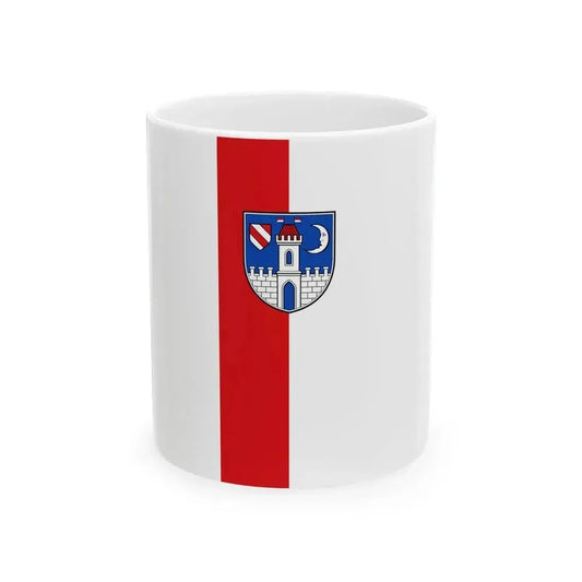 DEU Glauchau Banner (Germany) White Coffee Mug 11oz - Go Mug Yourself