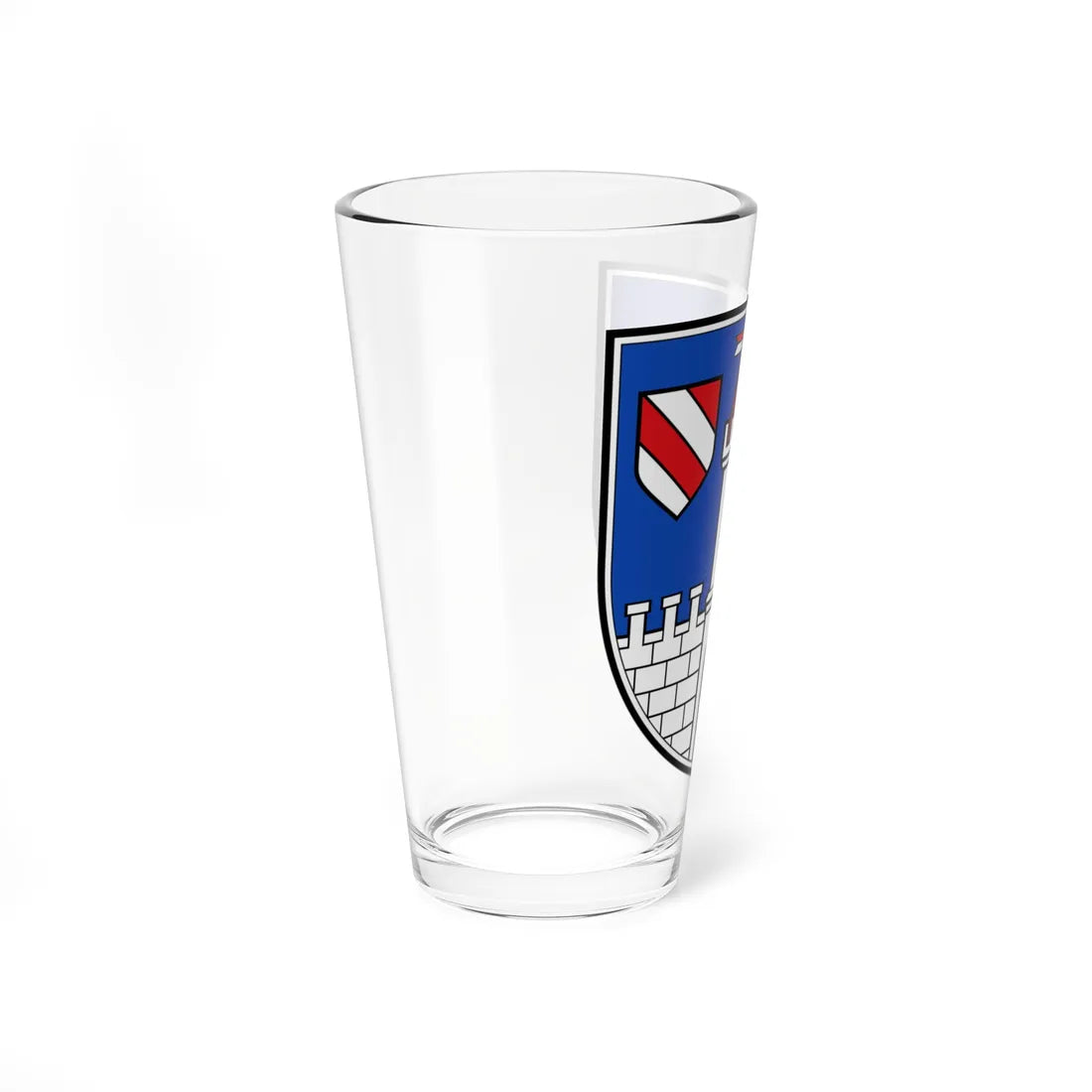 DEU Glauchau COA (Germany) (Coat of Arms) Pint Glass 16oz - Go Mug Yourself