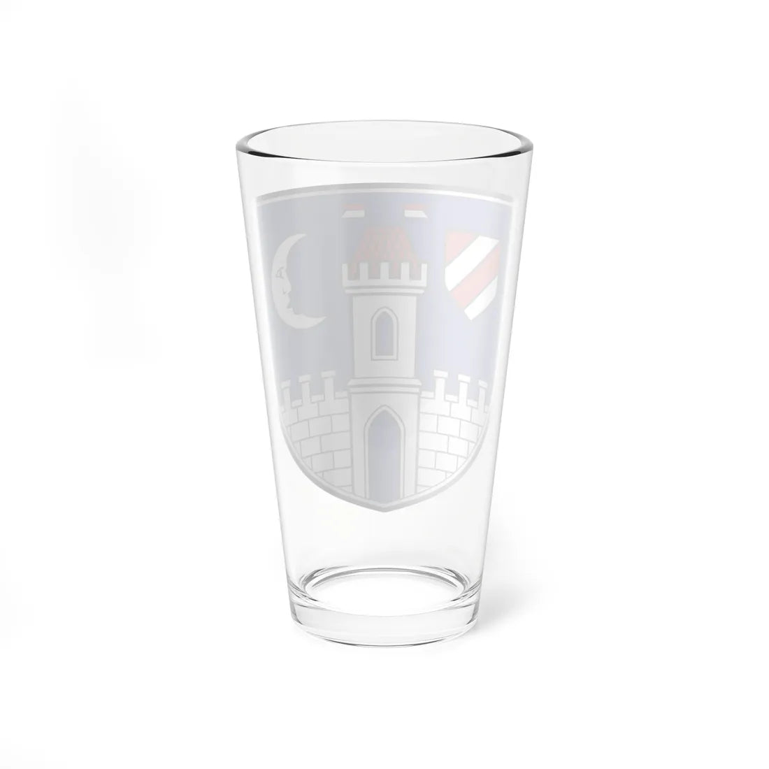 DEU Glauchau COA (Germany) (Coat of Arms) Pint Glass 16oz - Go Mug Yourself