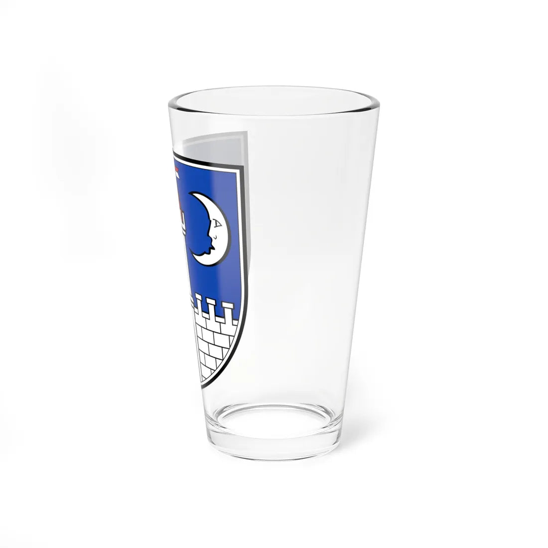 DEU Glauchau COA (Germany) (Coat of Arms) Pint Glass 16oz - Go Mug Yourself