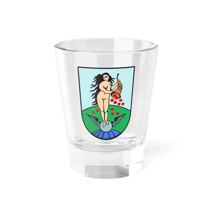 DEU Gornau Erzgebirge COA (Germany) (Coat of Arms) Shot Glass 1.5oz 1.5oz - Go Mug Yourself
