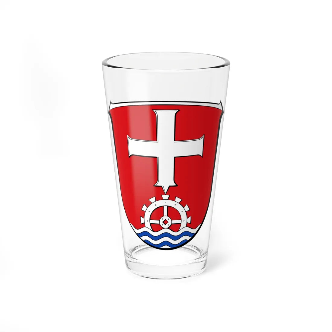 DEU Gorxheimertal COA (Germany) (Coat of Arms) Pint Glass 16oz 16oz - Go Mug Yourself